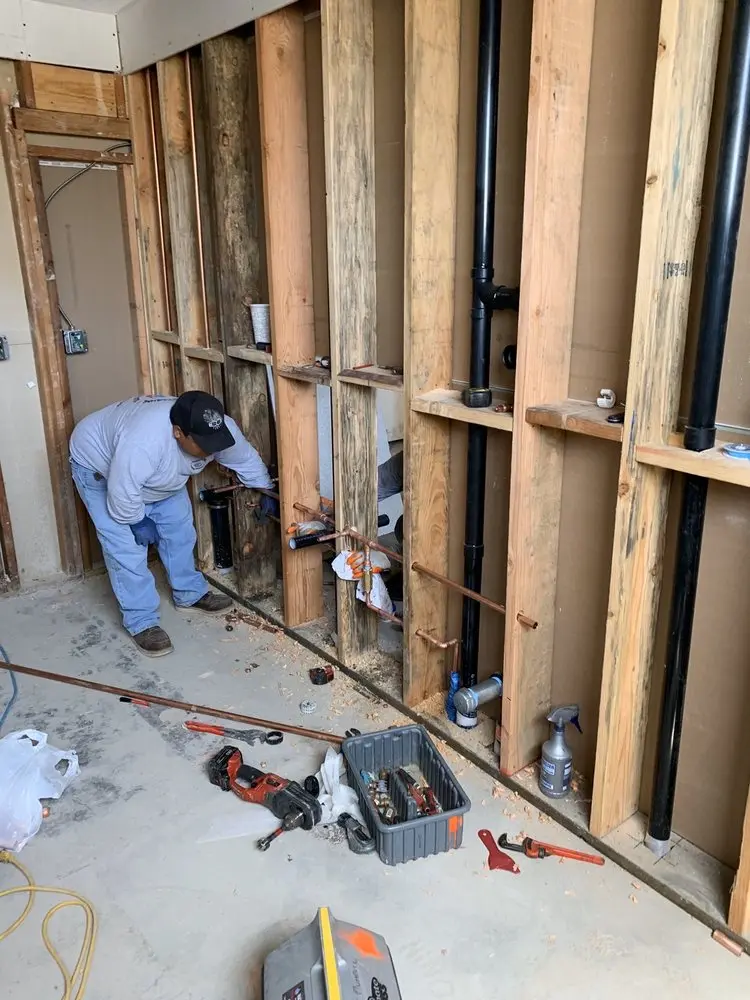 Commercial rough-in plumbing for Water Heater Replacement in Arcadia Heights